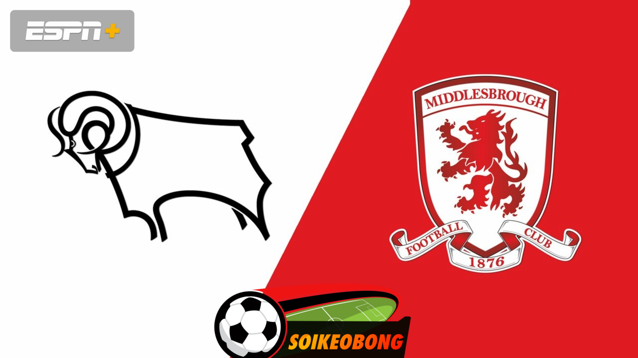 Soi kèo trực tuyến 7M trận Derby County vs Middlesbrough –  18h30 17/08/2024: Chủ nhà gặp khó